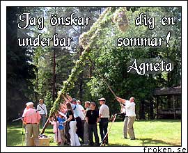 Sommarhlsning frn Agneta